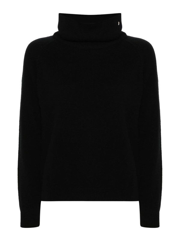 Liu Jo Pull Col Rond - Noir