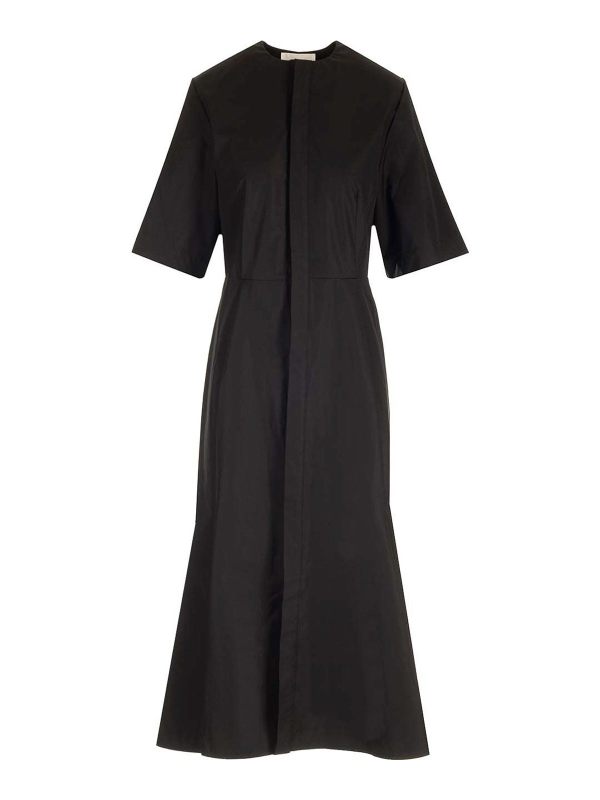 Ami Paris Robe Au Genou - Noir