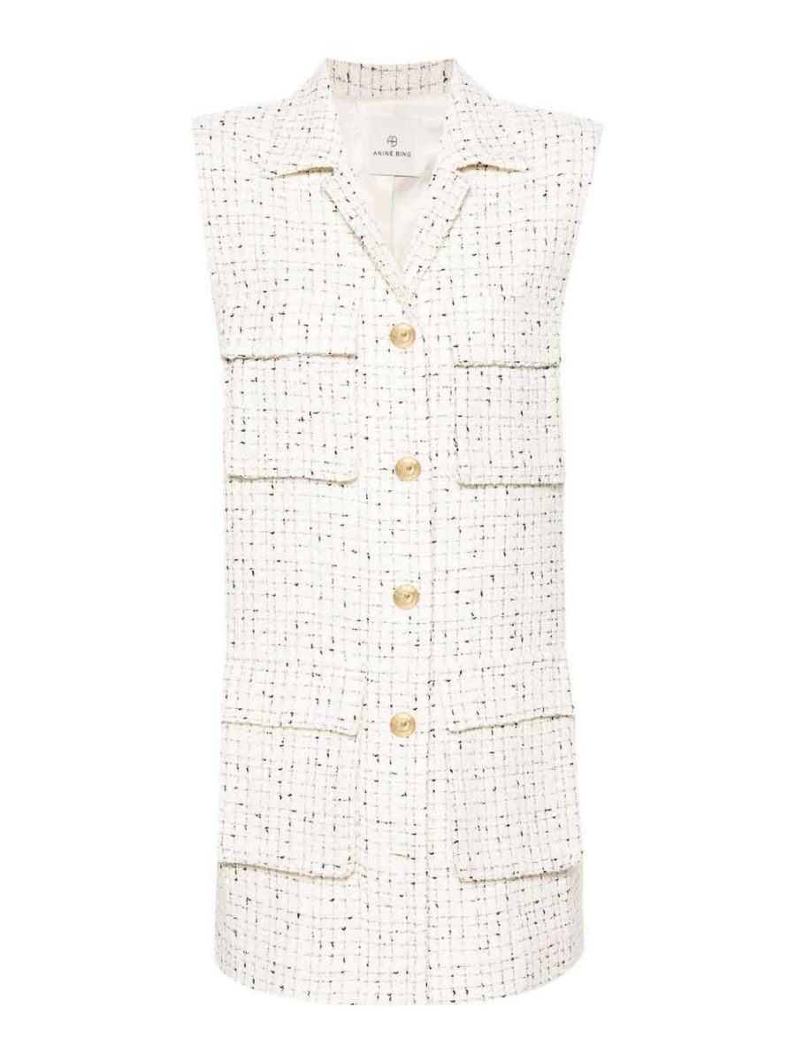 Anine Bing Robe Courte - Blanc