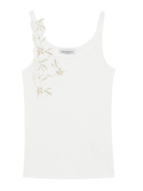 Ermanno Scervino Top - Argent