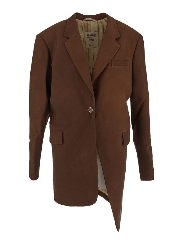 Uma Wang Veste Casual - Marron