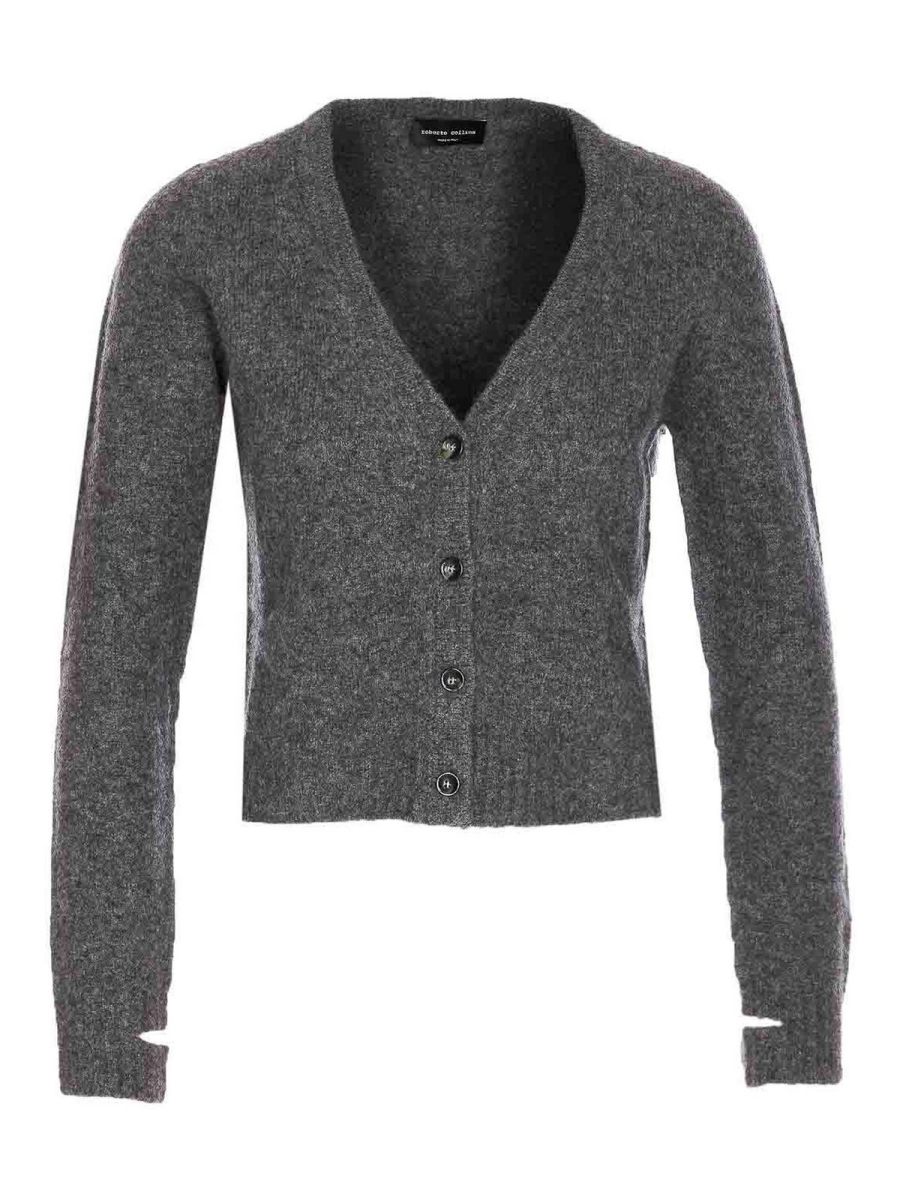 Roberto Collina Cardigan - Gris