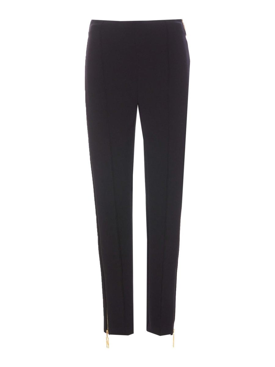 Elisabetta Franchi Pantalons Décontractés - Noir