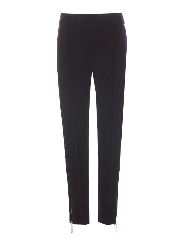 Elisabetta Franchi Pantalons Décontractés - Noir
