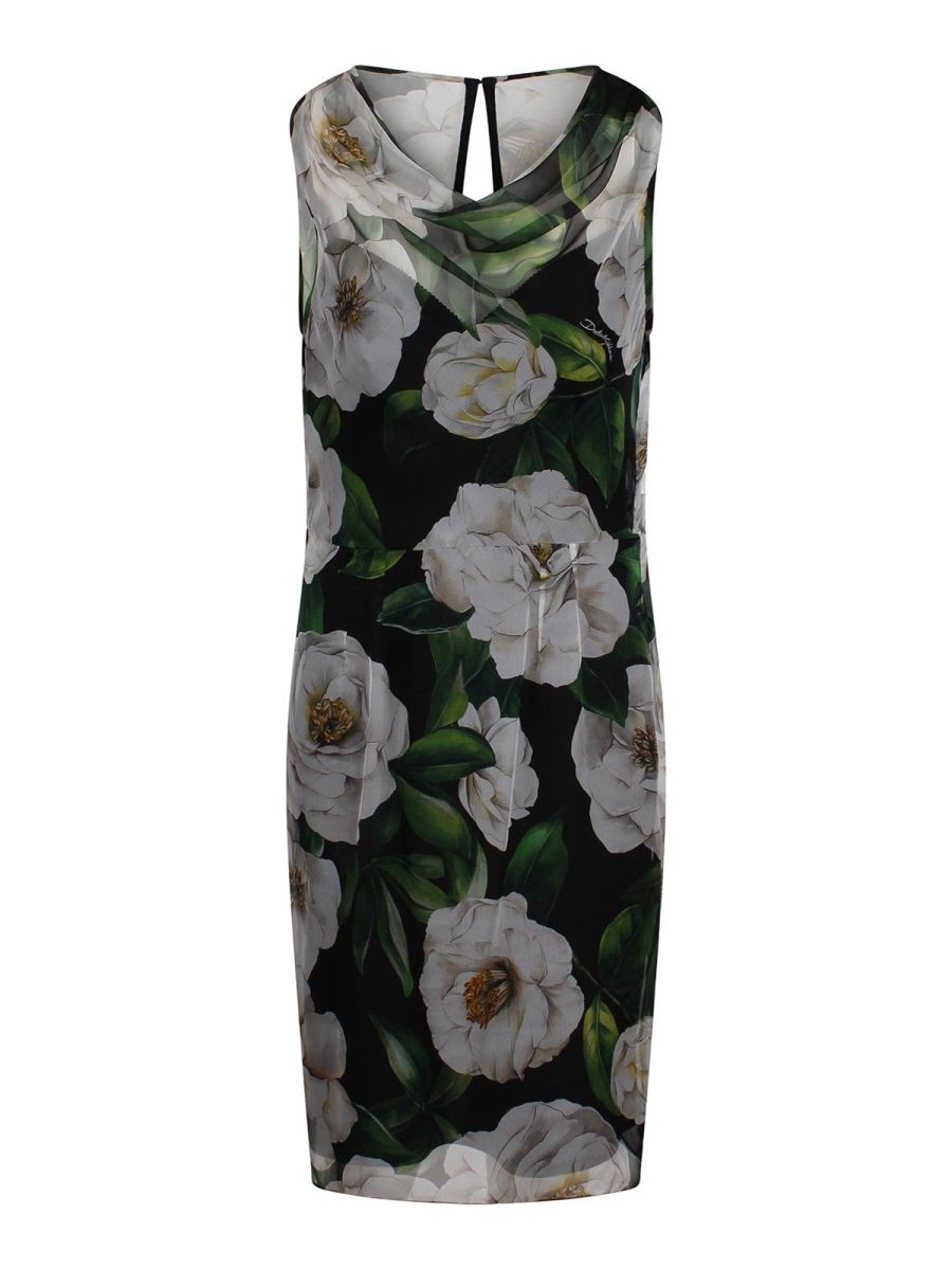 Dolce & Gabbana Robe Au Genou - Multicolore
