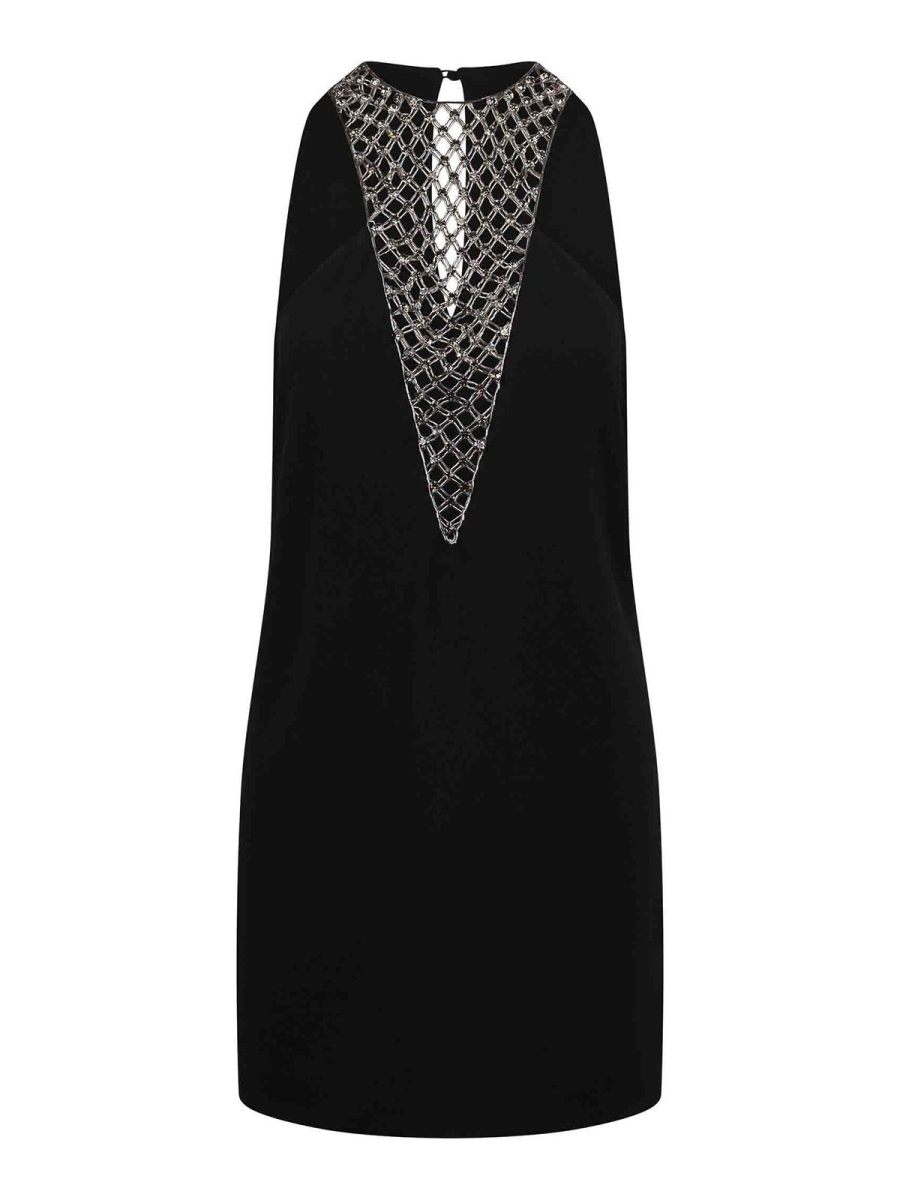 The Attico Robe Courte - Noir