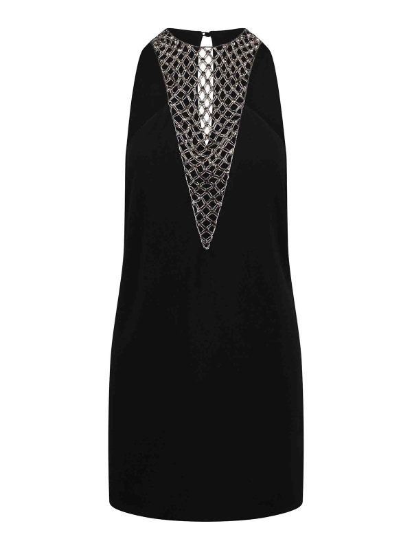 The Attico Robe Courte - Noir