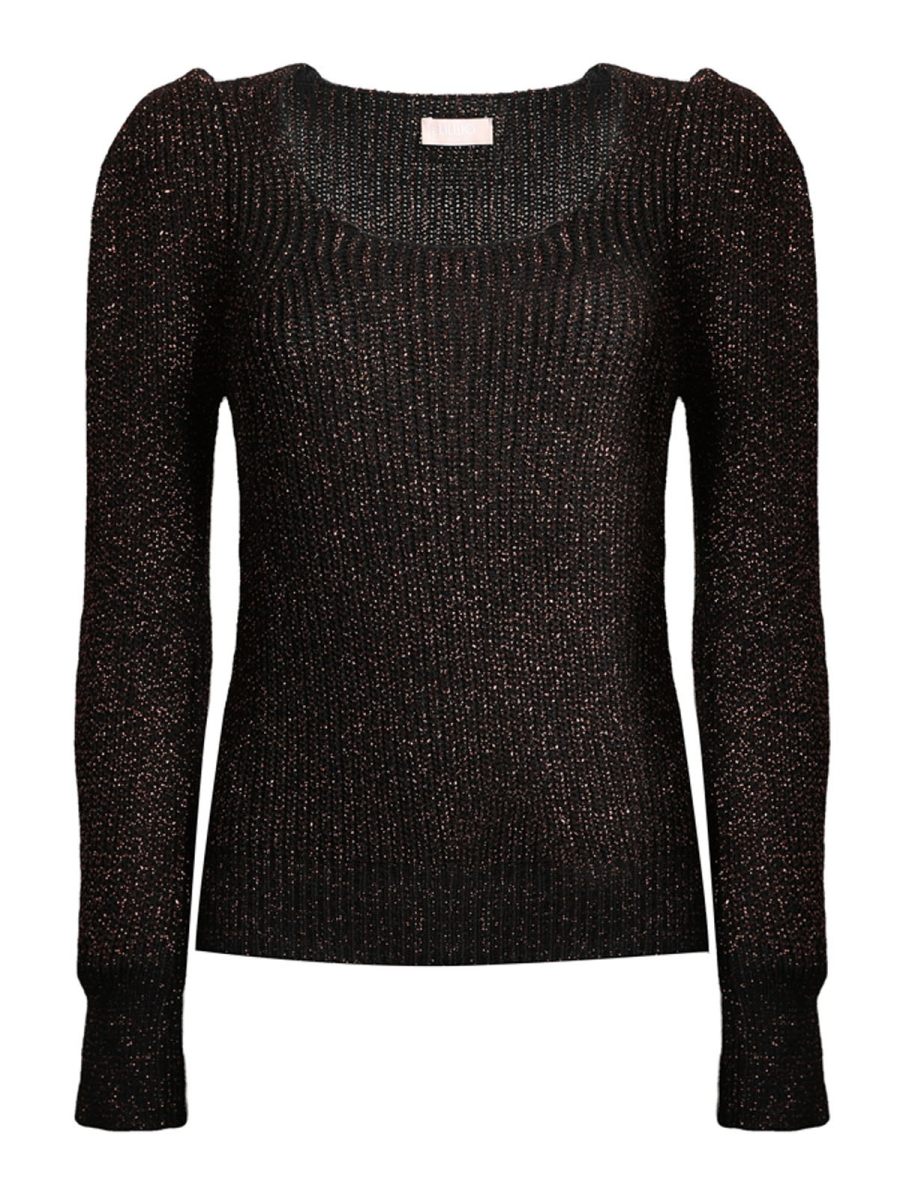 Liu Jo Pull Col Bateau - Noir