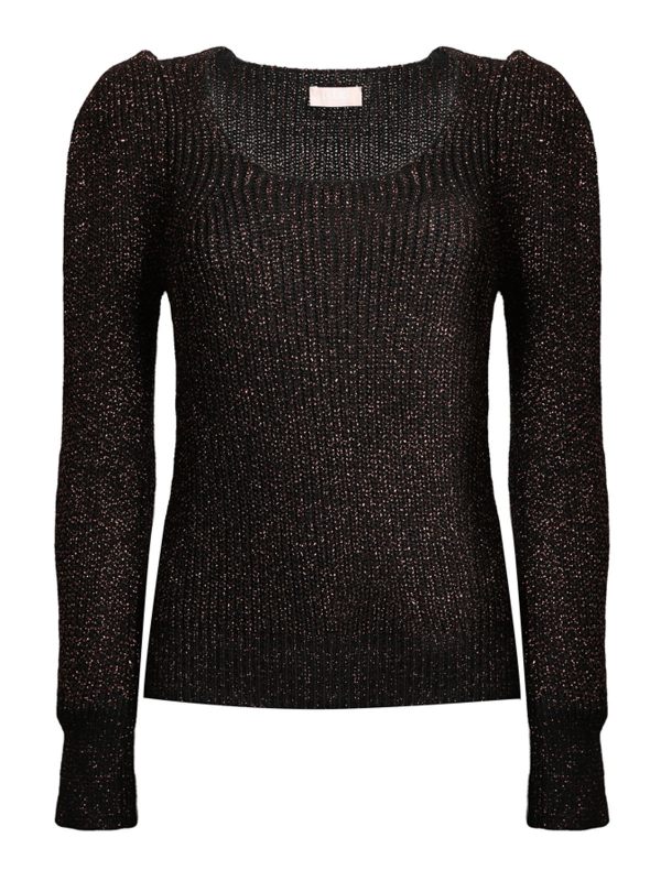 Liu Jo Pull Col Bateau - Noir