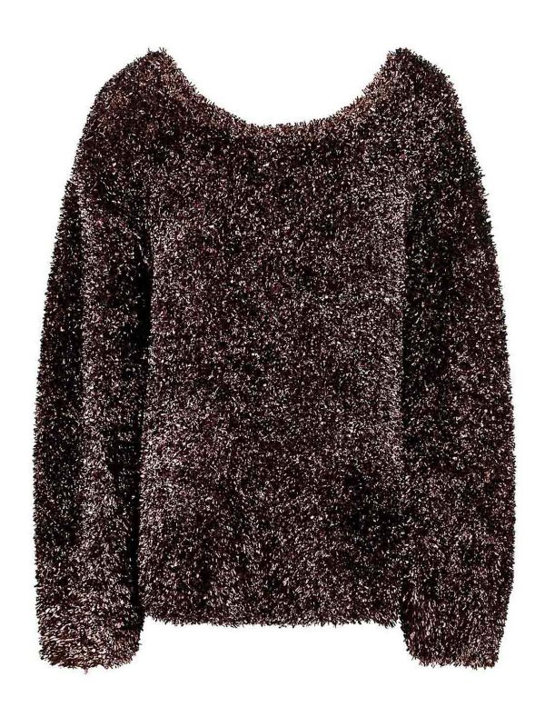 Dries Van Noten Pull Col Rond - Blanc