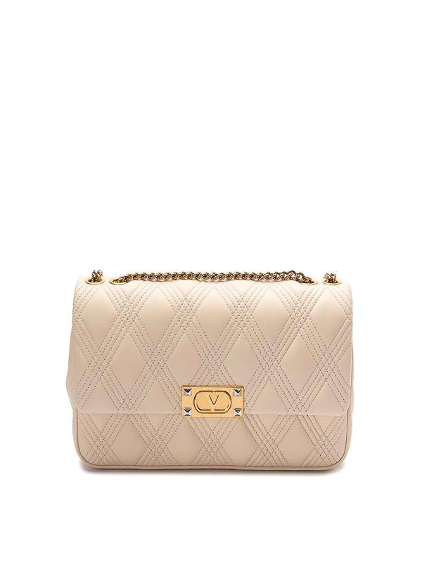Valentino Garavani Sac Bandoulière - Blanc