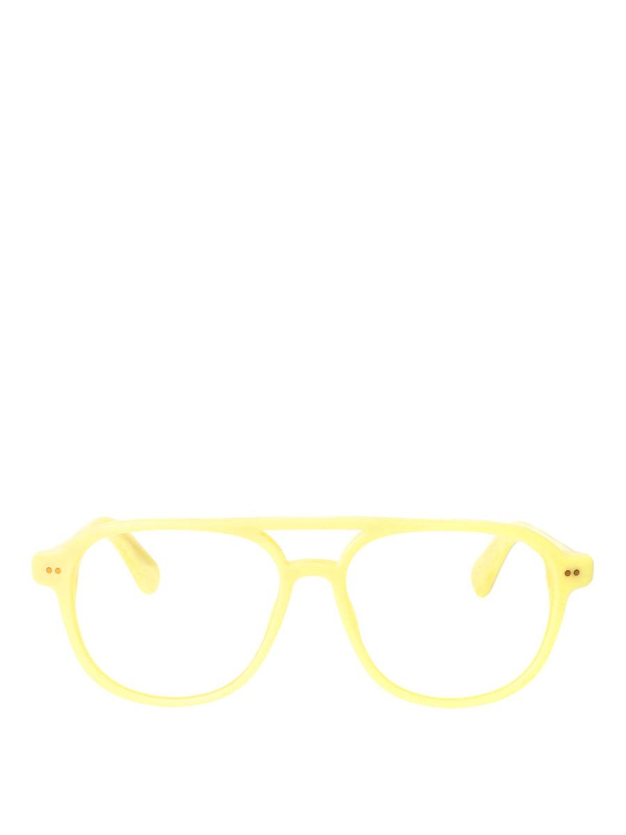 Jacquemus Lunettes De Soleil - Jaune