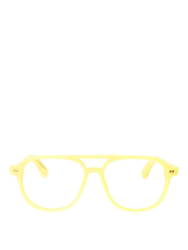 Jacquemus Lunettes De Soleil - Jaune