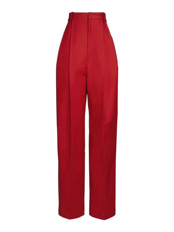 Jacquemus Pantalons Décontractés - Rouge
