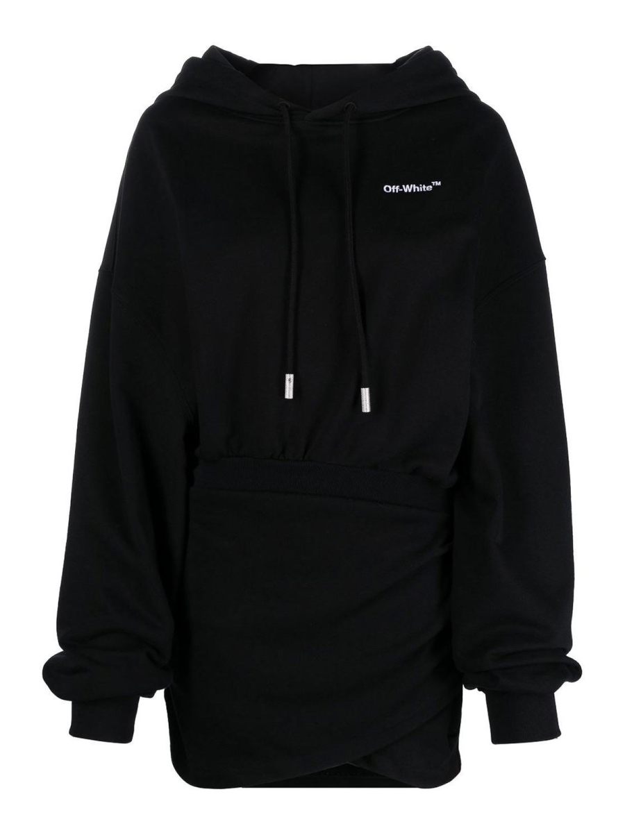 Off-White Robe Courte - Noir
