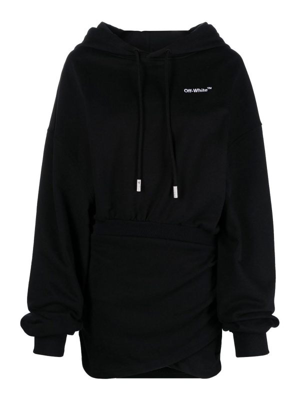 Off-White Robe Courte - Noir