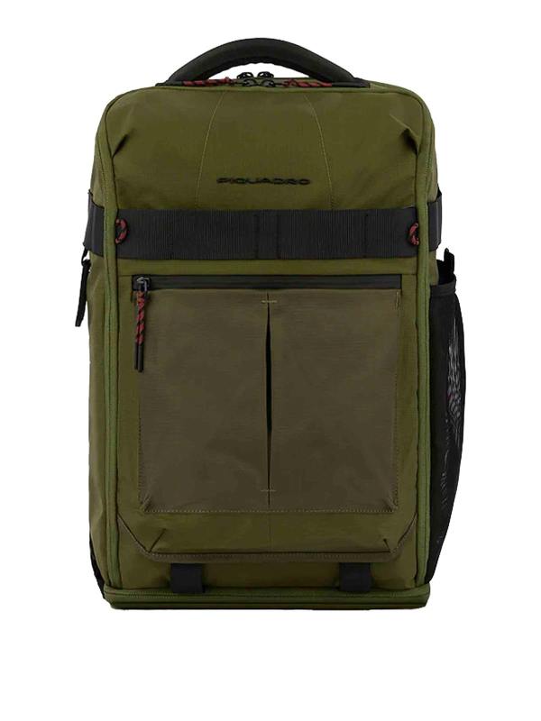 Piquadro Sac À Dos - Vert