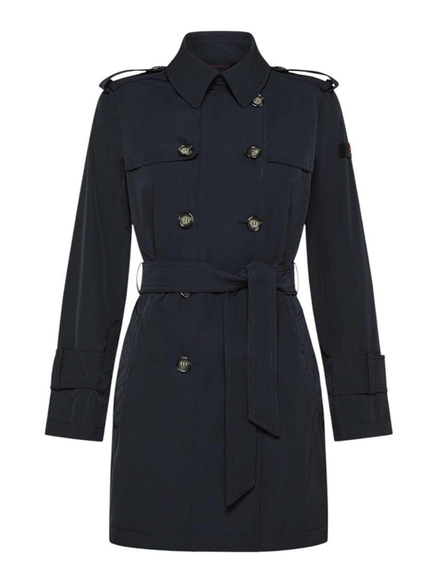 Peuterey Trench-Coat - Bleu