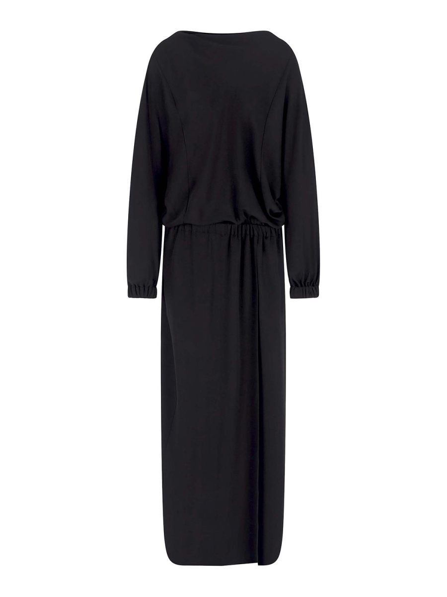 Giorgio Armani Robe Au Genou - Noir