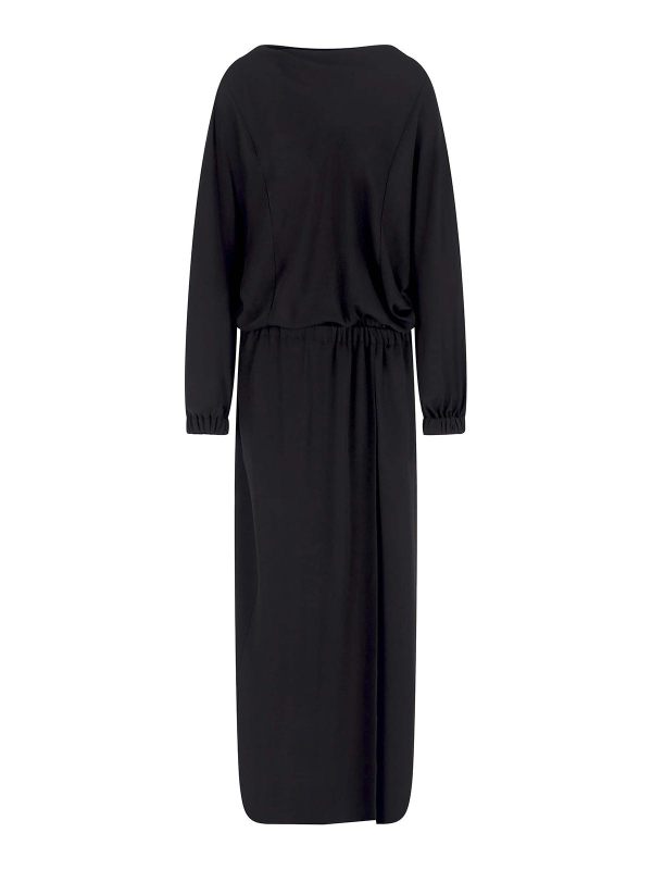 Giorgio Armani Robe Au Genou - Noir