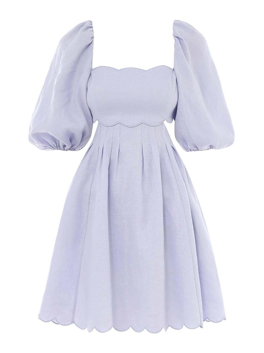 Zimmermann Robe Courte - Violet