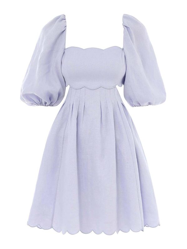 Zimmermann Robe Courte - Violet