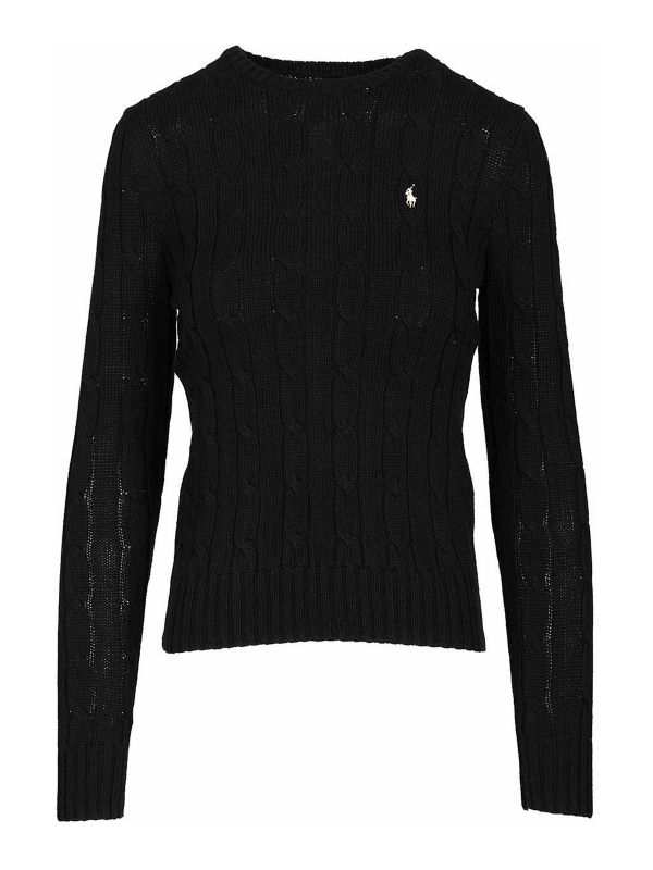 Polo Ralph Lauren Pull Col Rond - Noir
