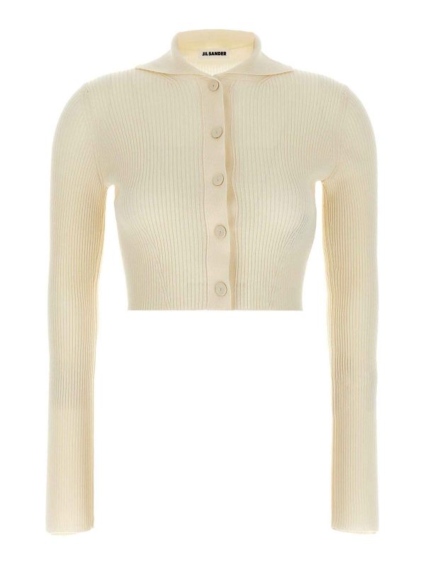 Jil Sander Cardigan - Blanc