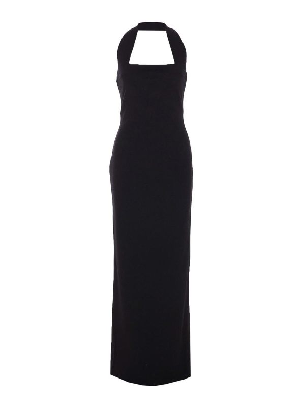 Solace London Maxi Robe - Noir