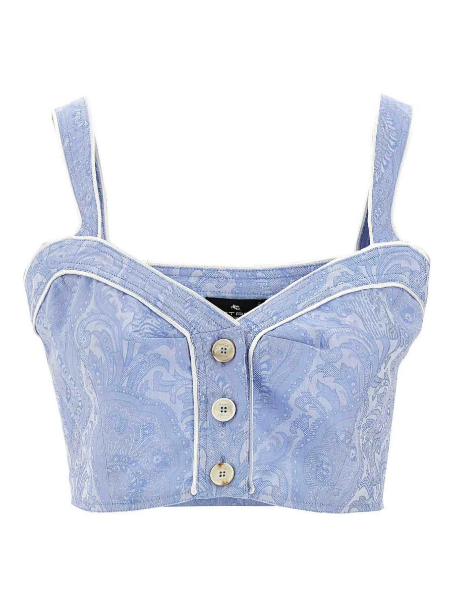 Etro Top - Bleu Clair