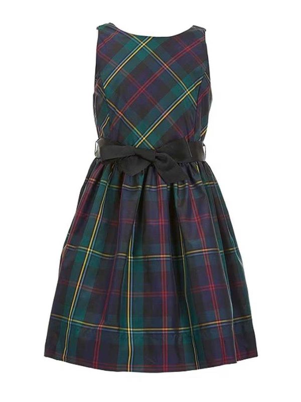 Polo Ralph Lauren Robe Au Genou - Vert
