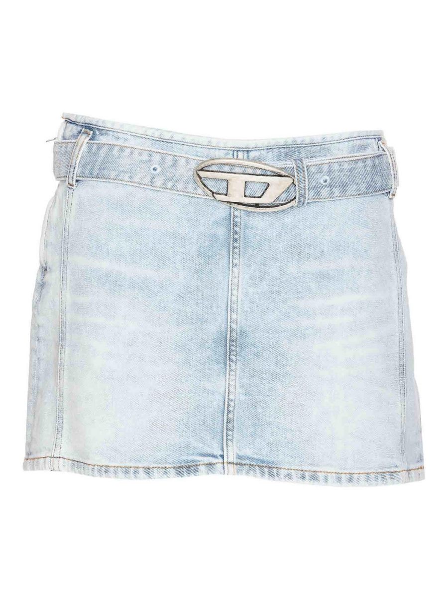 Diesel Mini Jupe - Bleu