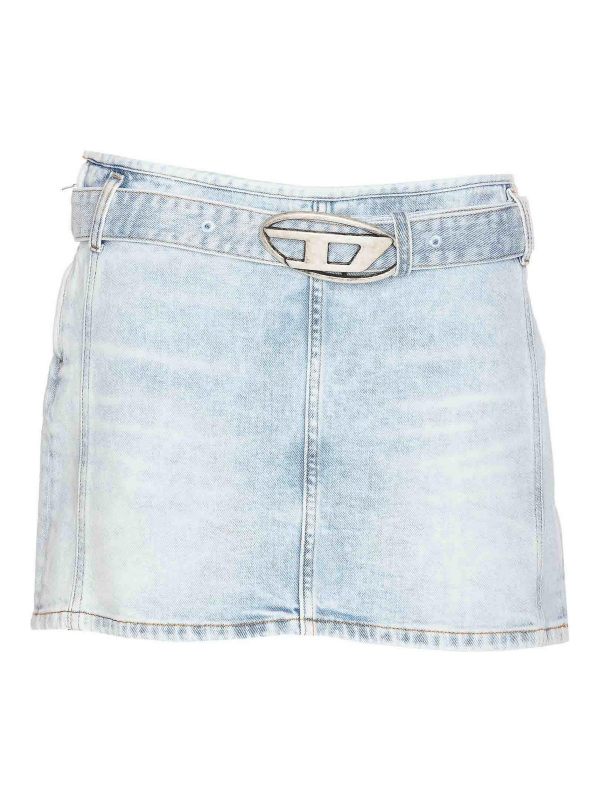 Diesel Mini Jupe - Bleu