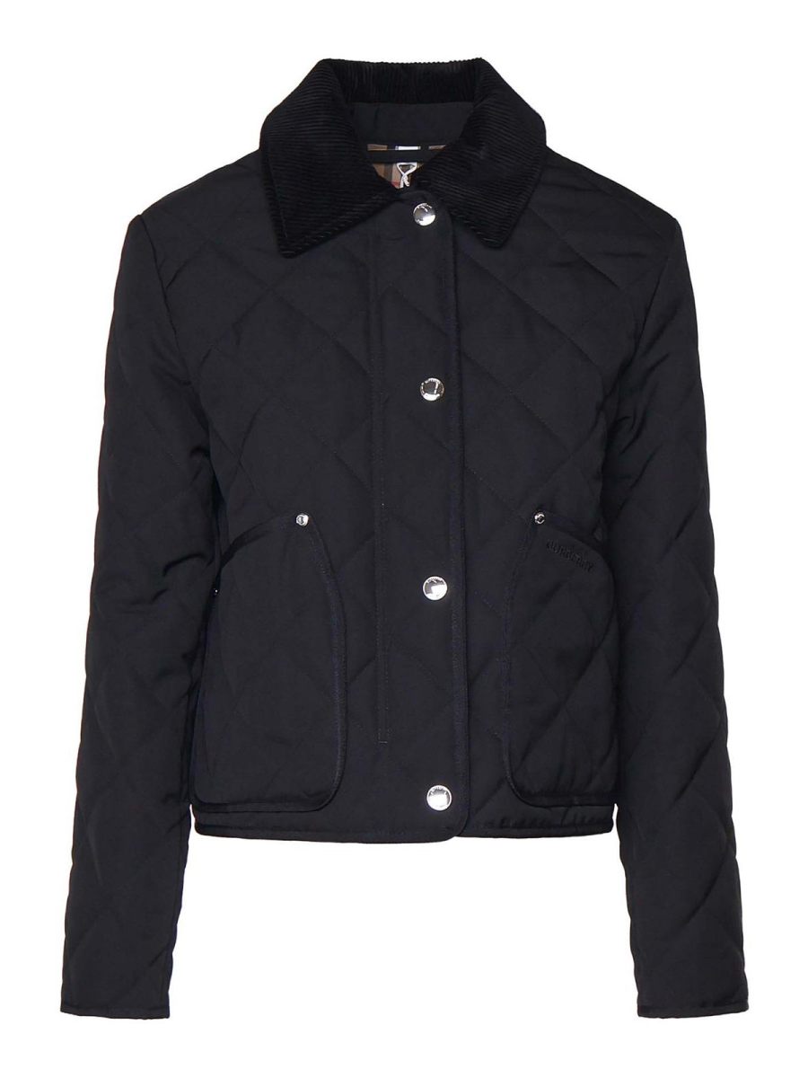 Burberry Veste Casual - Noir