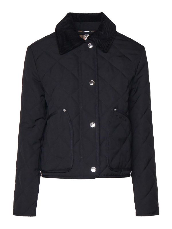 Burberry Veste Casual - Noir
