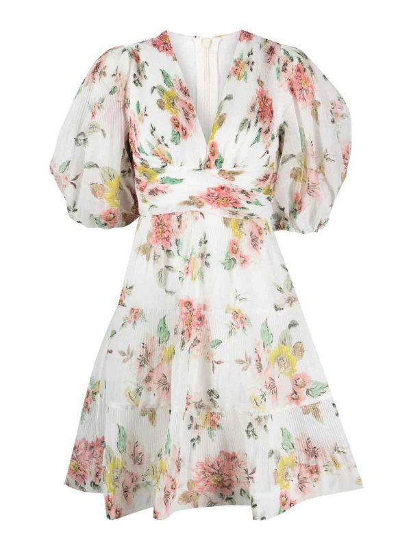 Zimmermann Robe Courte - Multicolore