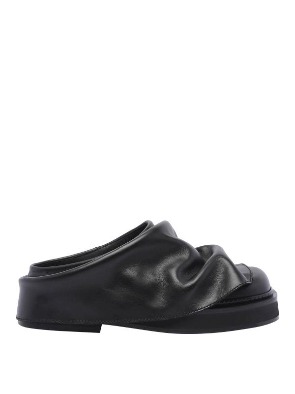 The Attico Mules - Noir