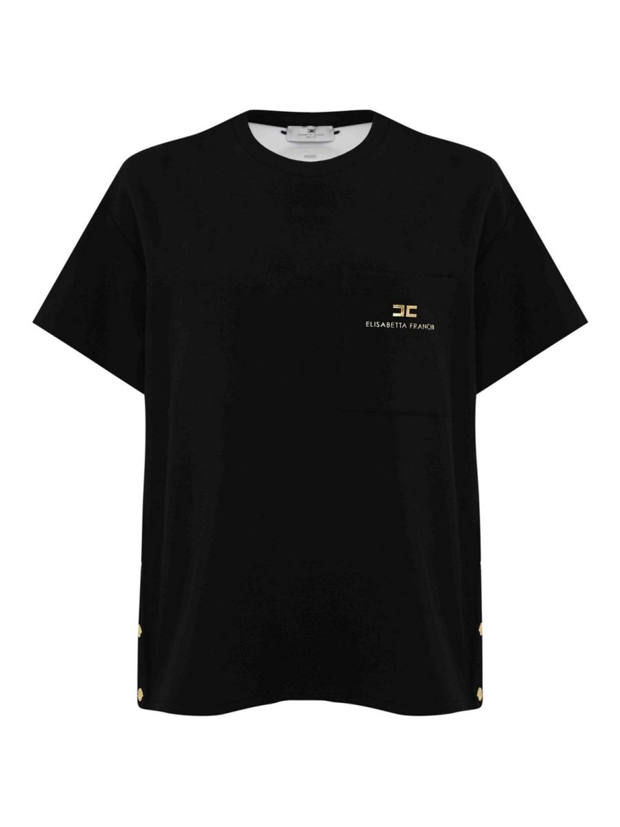 Elisabetta Franchi T-Shirt - Noir