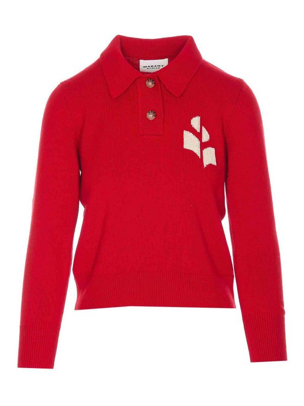 Isabel Marant Etoile Polo - Rouge