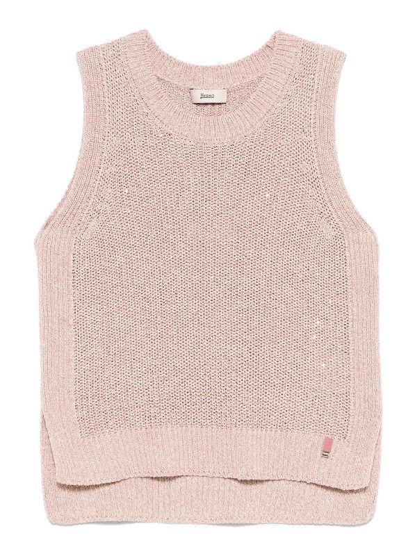 Herno Gilet - Rose Clair