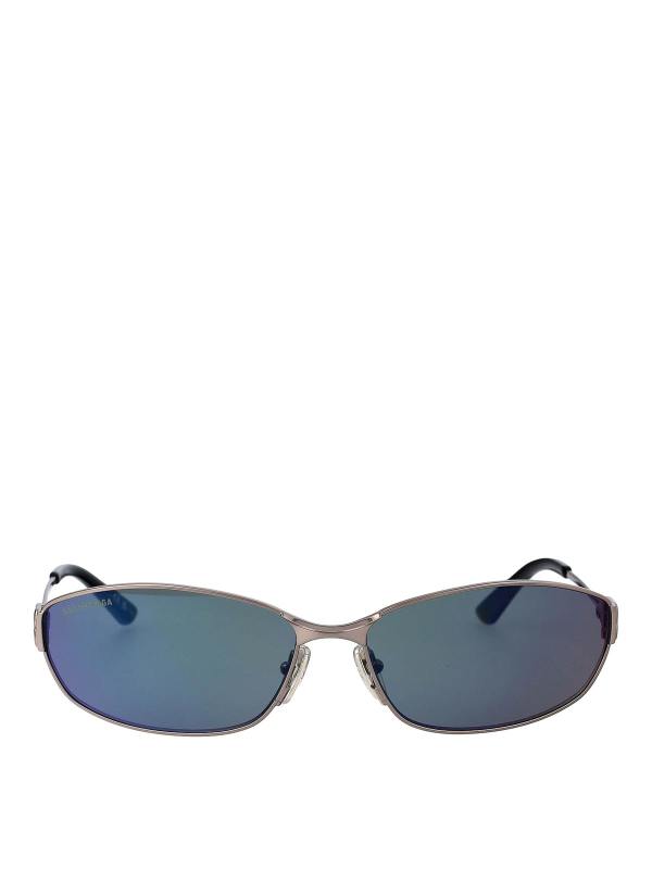 Balenciaga Lunettes De Soleil - Gris