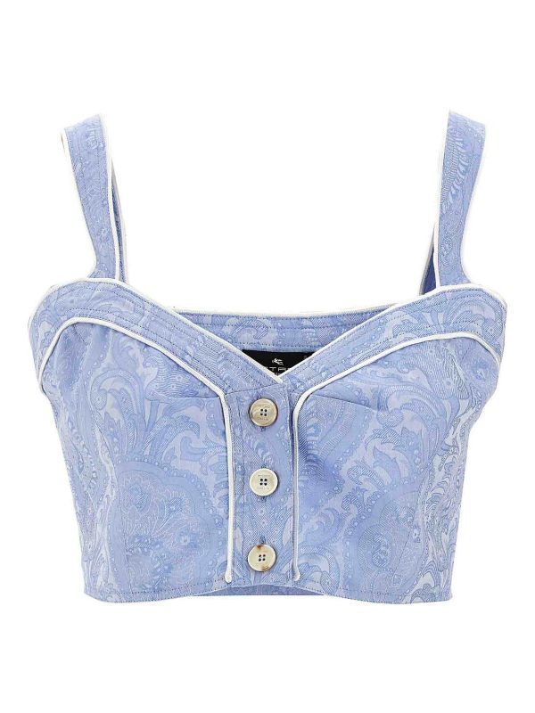 Etro Top - Bleu Clair