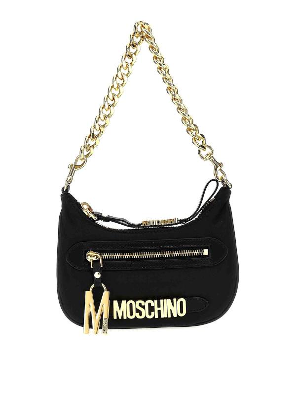 Moschino Sac Porté Épaule - Noir