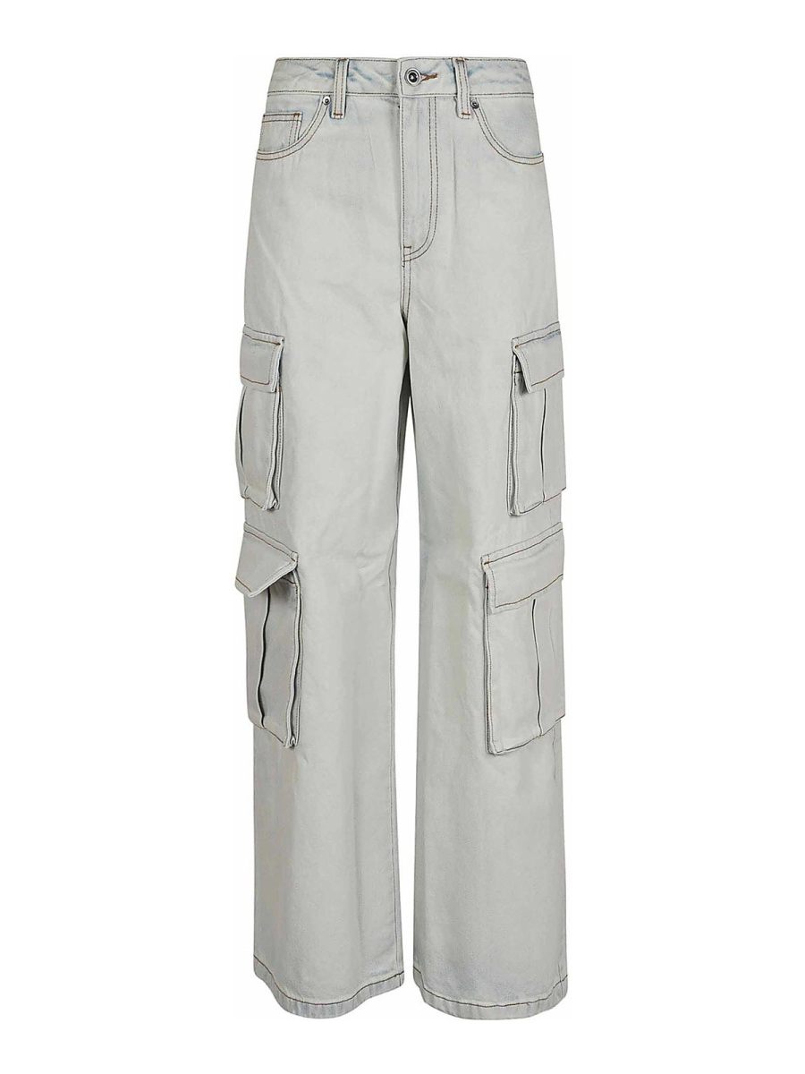 Self Portrait Jean Bootcut - Blanc