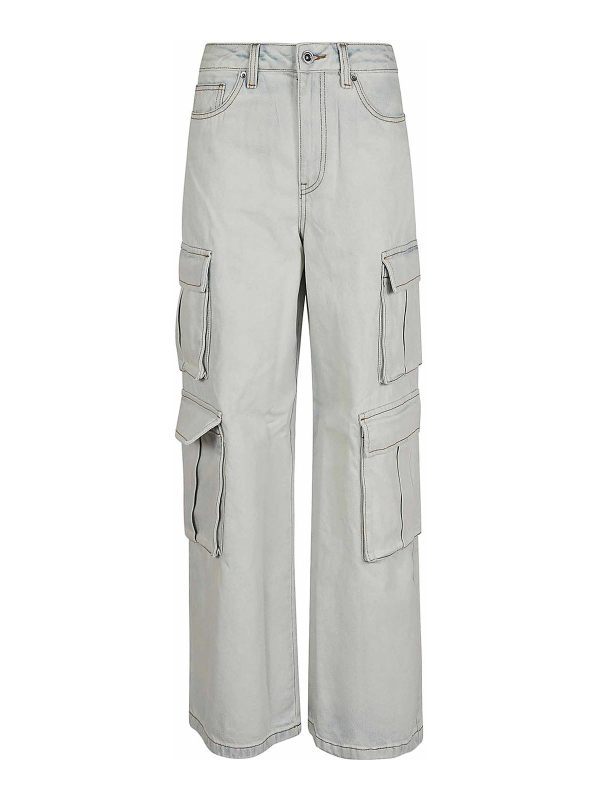Self Portrait Jean Bootcut - Blanc