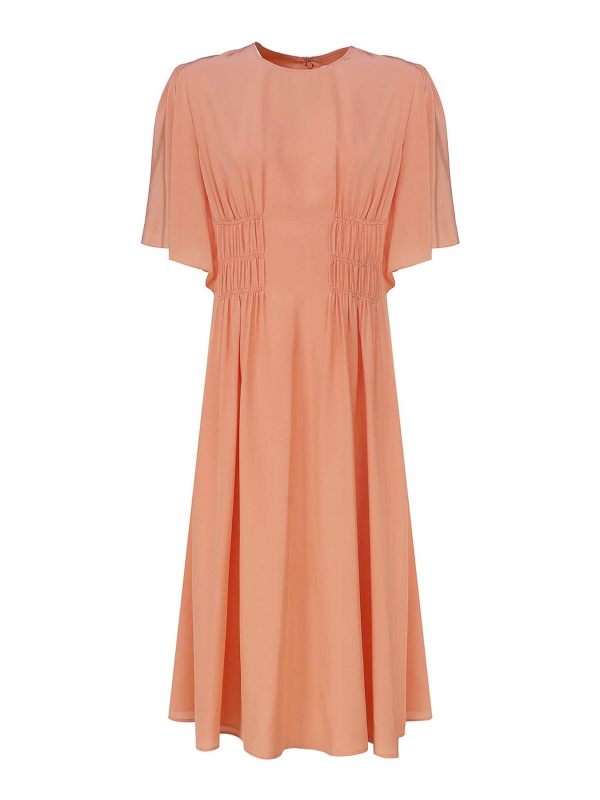 Chloe' Maxi Robe - Couleur Chair