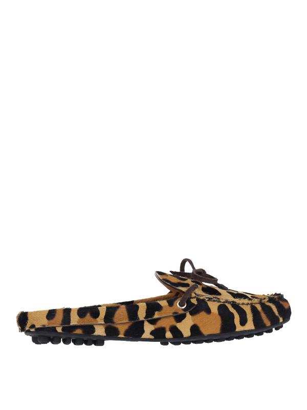 Car Shoe Mules - Marron
