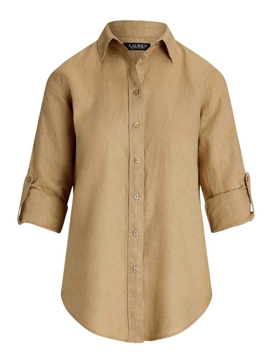 Lauren Ralph Lauren Chemise - Beige
