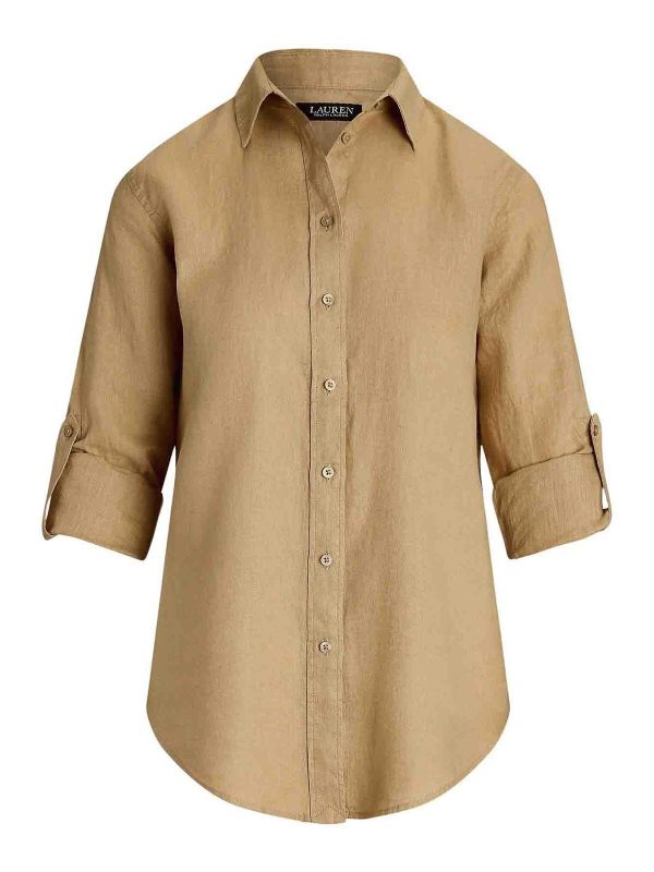 Lauren Ralph Lauren Chemise - Beige
