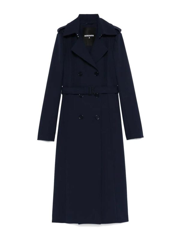 Patrizia Pepe Trench-Coat - Bleu Foncé